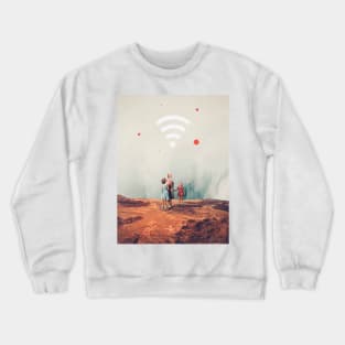 Wirelessly Connected To Eternity Crewneck Sweatshirt